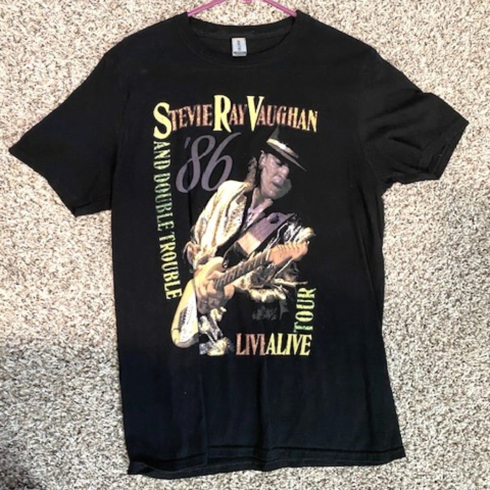 Stevie Ray Vaughan tour shirt!